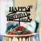 Gamer Control Boy Birthday Cake Toppers Custom Cake Topper for Anniversary Birthday
