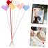 6pcs Handmade Crochet Heart Bouquet Soft Yarn Knitted Flowers for Weddings Valentine Day and Special Occasions Unique