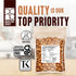 3 LB Roastery Coast - Just Roasted Almonds | Bulk Daily Nuts | Keto Snack | Lightly salted | Plant Protein | Heart