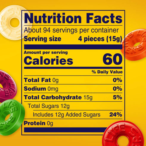 5 50 oz LIFE SAVERS Flavors Hard Candy, Party Size, Bag