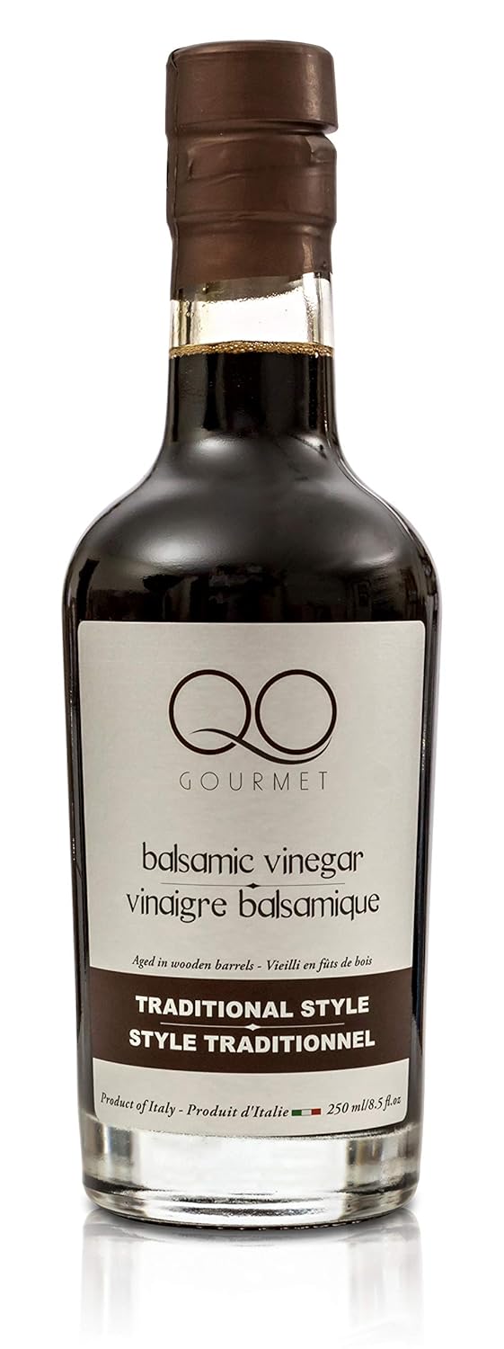 QO Thick Aged Balsamic Vinegar of Modena | Traditional Style | Gourmet