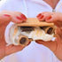 (2.33 oz (Pack 5), Muddy Bites Waffle Cone Snacks Bite Sized Chocolate Filled Waffle Cones for Snack or Dessert, Ice