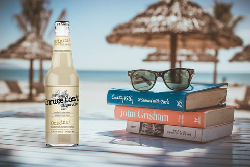 Bruce Cost Ginger Ale 12 oz (12 Bruce Cost - Unfiltered Ginger Ale - Original - Glass Bottles)