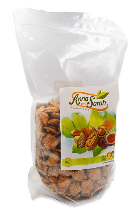 2 Lbs Anna and Sarah Honey Roasted Sesame Chips, Sesame Sticks in Resealable Bag