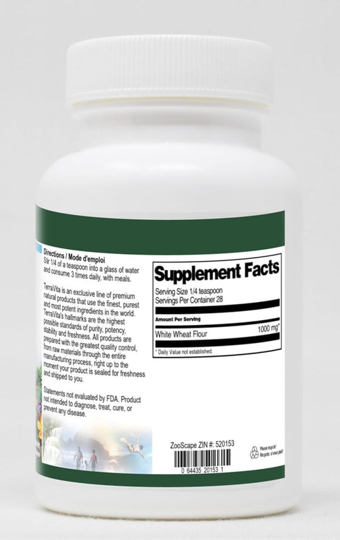 Terravita (1 oz, 520153) White Wheat Flour Powder ZIN: