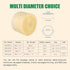 Sausage-8m/26ft,50mm Edible Drying Natural Sausage Casing, Sausage Casings for Flavorous Homemade Sausages