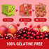Pack 50 Pack 450 Bob Snail Healthy Snacks Family - Gelatine free & Vegan Friendly Fruit Jelly, Candy box Fruit Snacks