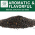 8 oz, SPICES VILLAGE Black Mustard Seeds, Whole Mustard Spice for Pickling and Chutney, Kosher, Gluten Free, Non GMO