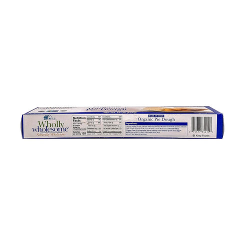 Wholly Wholesome 9 Inch, 16 OZ Organic Traditional Pie Dough