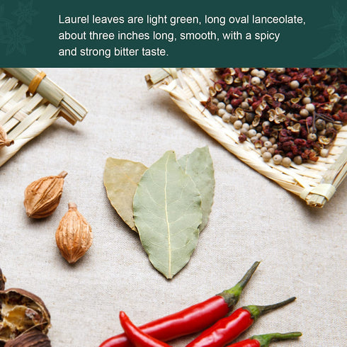 Soeos Bay Leaves Whole, 2 oz Non-GMO Verified Dried Bay Leaf, Freshly Packed for Cooking