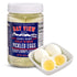 Bay View Pickled Eggs, No Artificial Ingredients, Gluten Free, 0g Sugar, 6g Protein, Garlic 'N Onion (16oz)