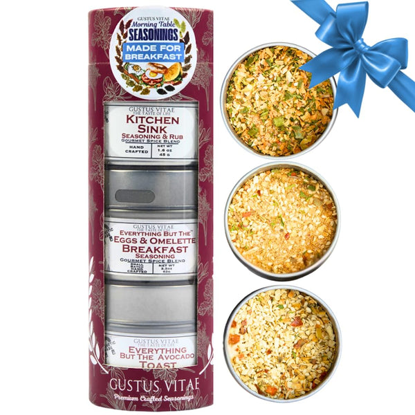 Made for Breakfast: The Morning Table Seasonings | Gift Packaged Set of