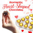 10 Pack Heart-Shaped Dubai Chocolate Pcs Pistachio for Mother`s Day or Every Occasion, Luxurious Pistachio Chocolate