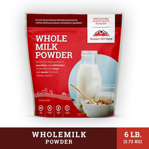 6LB (Pack 1) Hoosier Hill Farm Whole Milk Powder