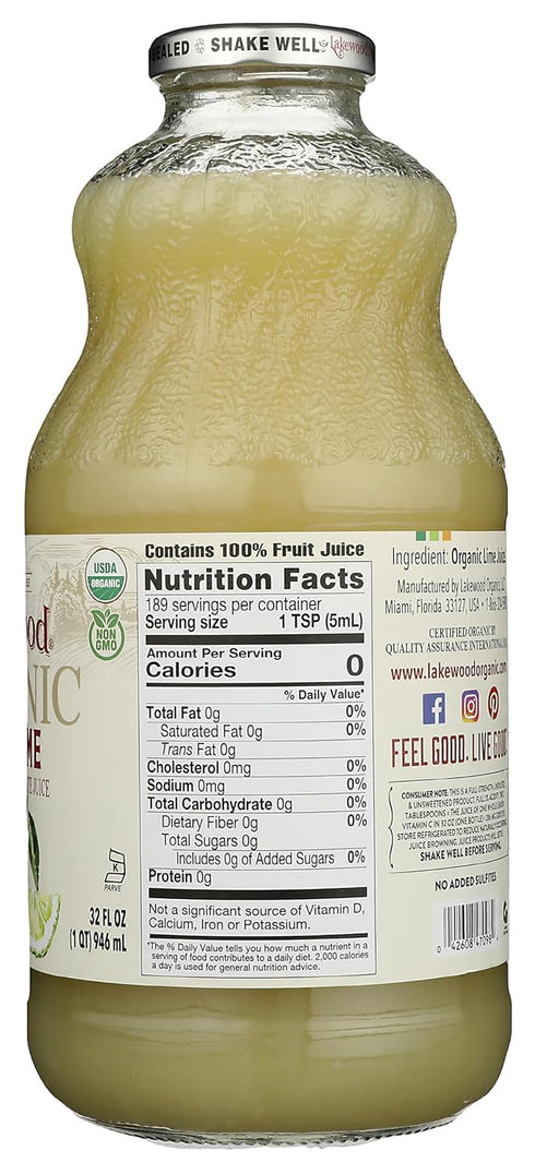 32 LAKEWOOD Organic Pure Lime, FZ