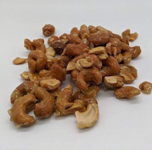 15 oz. Cashew Glaze, - Oliver's Candies