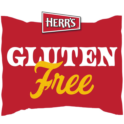 6oz (6 Count) Herrs Potato Chips, Horseradish and Cheddar Flavor, Gluten Free Snacks, Bag