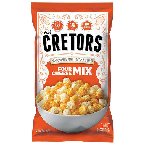 G.H. Cretors, Four Cheese Mix - Yellow Cheddar, Romano, Parmesan, and White