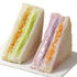 BKSUAIWU 10 Bags Asian Breakfast Bread,Taro puree&pistachio Mixed Flavor Chinese Sandwich,Individually Wrapped,