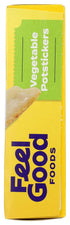 10oz Frozen Feel Good Foods Vegetable Potstickers Dumplings with Tamari Dipping Sauce, Gluten Free