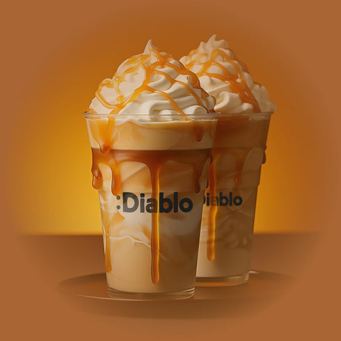 Diablo Salted Caramel Dessert Sauce, 360g - Sugar Free, Gluten Free, Diabetic Friendly