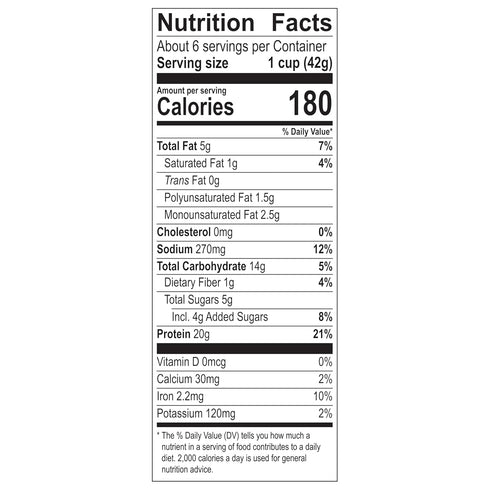 20g 9 oz Premier Protein Chocolate Almond Cereal, Chocolatey Protein Breakfast Cereal Flakes with Sliced Almonds