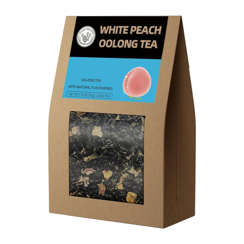 HANFANGLING White Peach Oolong Tea, Refreshing, Caffeine Alternative, Fresh Sweetness of White