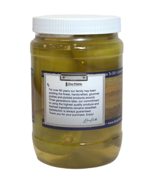 Doc Pickle 32Oz Pickled Tomatoes - Crunchy, Tangy & Zesty Flavor, Jar(Classic)