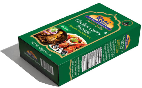 Rani Chicken Curry Masala (Indian 13-Spice Blend for Chicken) 3.5oz, All Natural, Vegan, Gluten Friendly