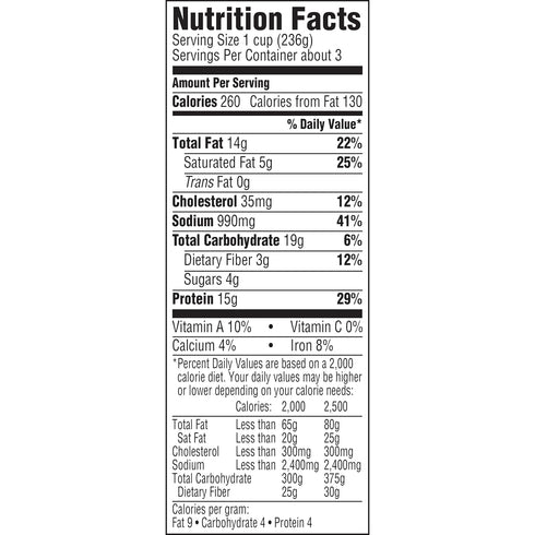 25 oz HORMEL Chili No Beans