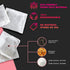 200mg Pack 14 High Caffeine Tea - Highly Caffeinated Passion Fruit Black Tea - Natural Blend, High Energy Tea, Coffee