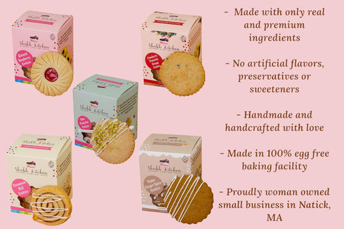 100% 5.5 oz Pack Vegan Ginger Spice Cookies- Holiday Cookies, Gourmet Vegan Snack, Egg-Free, Dairy-Free