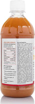 Zeeke 500 ml HealthVit Apple Cider Vinegar with Mother Vinegar, Raw, Unfiltered and Undiluted