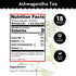 18 (Pack 1) Buddha Teas - Ashwagandha Root Tea - Herbal Tea - Promote Cleansing & Wellness - With Antioxidants
