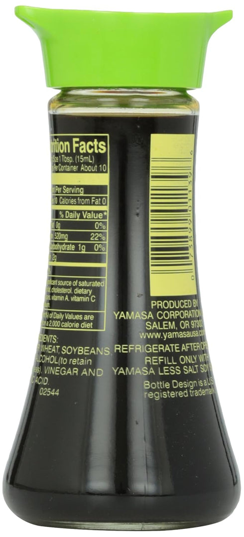 Yamasa Soy Sauce, Naturally Brewed, Low Sodium, 5 fl oz (Pack of 1)