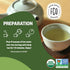 100 Count, Packaging (Pack 1) FGO Organic Japanese Matcha + Green Tea, Eco-Conscious Tea Bags, Resealable Bag, May Vary