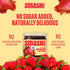 Smash Foods 17.5 oz Strawberry Superfood Fruit Spread, No Sugar Added, Keto Jam with Chia Seeds, Vegan, Low-Calorie