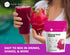 Kate Naturals 4oz Dragon Fruit Powder for Baking & Drinks, Vegan Gluten Free Dried Pink Pitaya Powder
