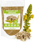 Premium Mullein Leaf Grounded 5 oz (142g) - 100% Pure Leaf, No Fillers, Non-GMO, Dried Leaves Powder