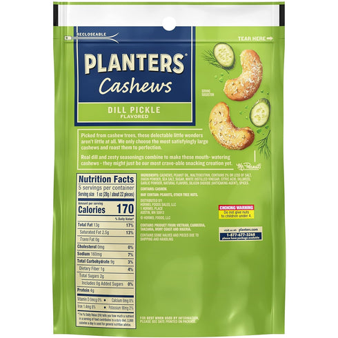 KD Chocolates Packs, PLANTARS Dill Pickle Cashews, Whole Cashews, Individual Nuts Snack Party, Plant-Based Protein