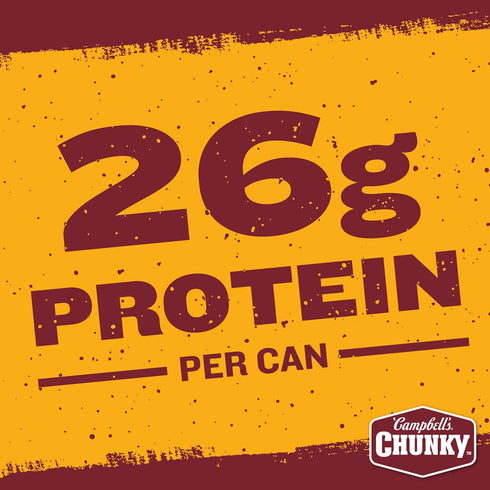 16.5 oz (Pack 2) Campbells Chunky Chili With Beans, Can