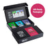 Tiesta Tea Loose Leaf Tea Gift Box, Medium Caffeinated Variety Pack, 3 Pouches of Assorted Blends