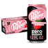 Dr Pepper Zero Strawberries and Cream Soda, 12 fl oz cans, 12