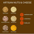 1.5 Cheese and Nuts Gift Basket - Gift Basket for Men, Women, Birthday, Includes Cashews, Almonds, Pecans, Jack