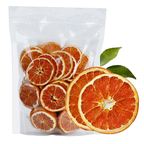Generic Dried Blood Orange Slices for Decor - Natural Dried Fruit for Crafts,