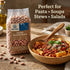Del Colle (Pack 1) Italian Borlotti Beans Dried Cranberry/Roman Beans, Premium Italian Dry Beans for Cooking, Perfect