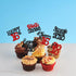 24Pcs 16th 16 2010 16 16th Gyufise Happy Birthday Cupcake Toppers Sweet Legend Since Cupcake Picks Cheers to Years Cake
