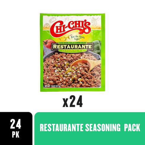 Chi Chi's Fiesta Restaurante Seasoning Mix, 0.78 Ounce - Pack of 24