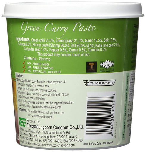 1kg Mae Ploy Green Curry Paste