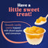 4oz 24 Dole Fruit Bowls Low Fat Apples & Creme Parfait Snacks, Total Cups, Gluten & Dairy Free, Bulk Lunch Snacks